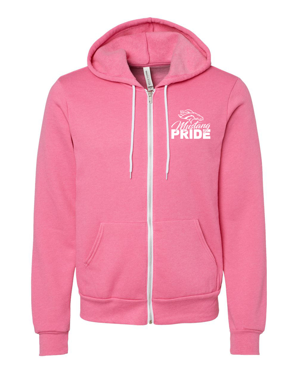 3739- HEMPSTEAD STAFF BELLA + CANVAS - Sponge Fleece Full-Zip Hoodie