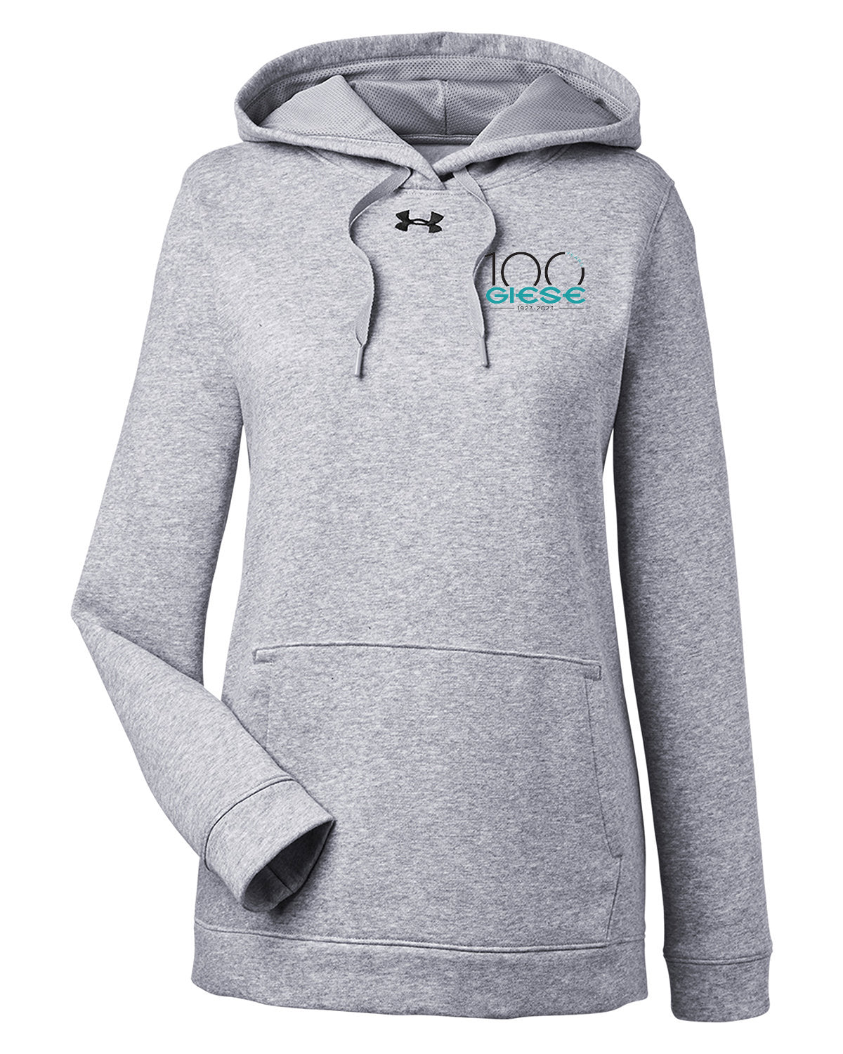 1300261- GIESE - Under Armour Ladies Hustle Pullover Hooded Sweatshirt