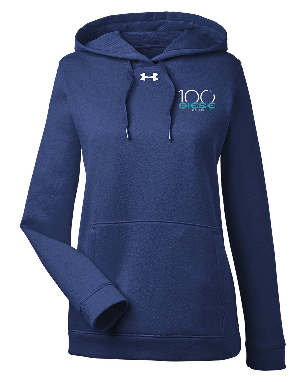 1300261- GIESE - Under Armour Ladies Hustle Pullover Hooded Sweatshirt