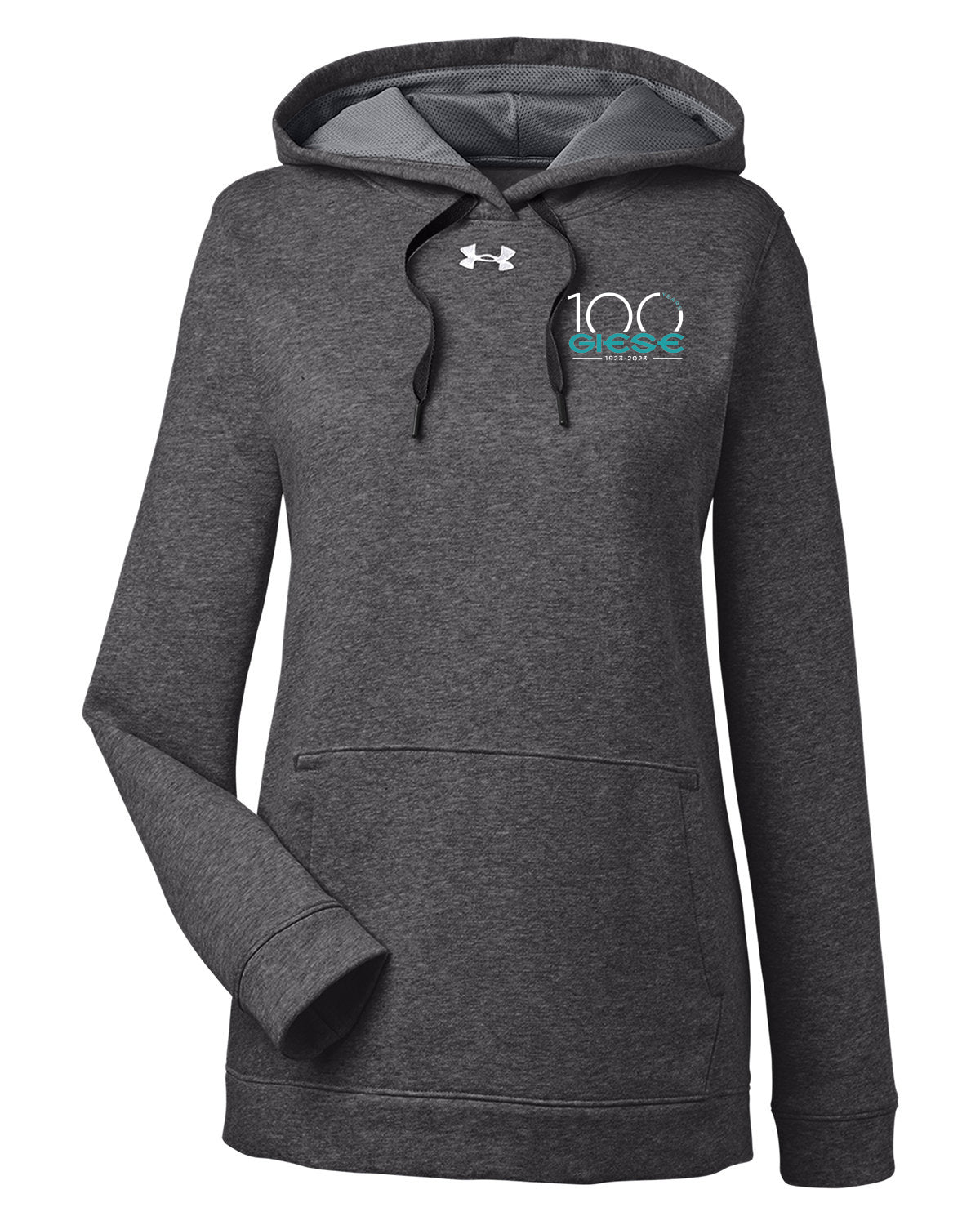 1300261- GIESE - Under Armour Ladies Hustle Pullover Hooded Sweatshirt