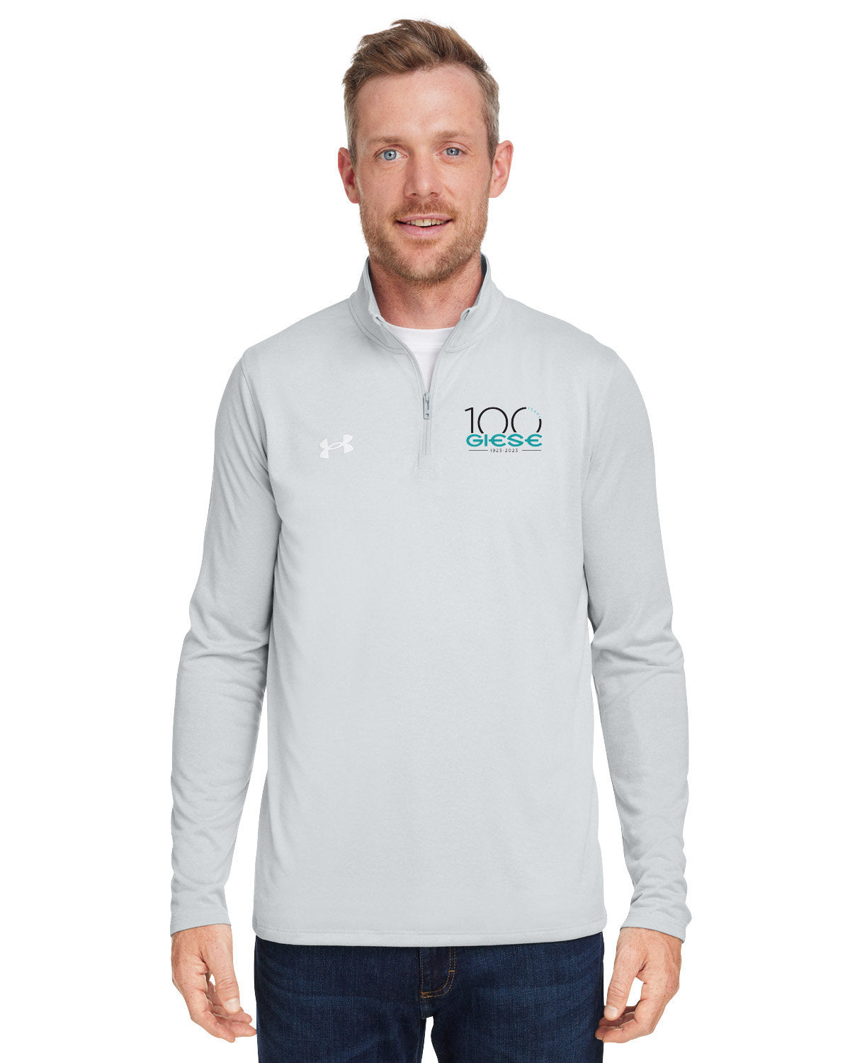 1376844- GIESE Under Armour Men's Team Tech Quarter-Zip