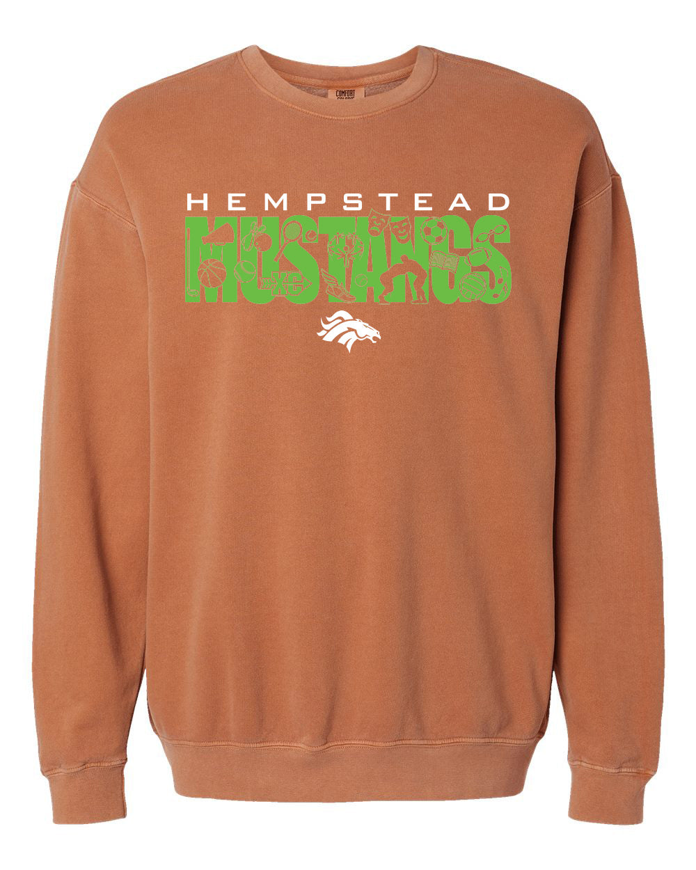 1466- HEMPSTEAD STAFF Unisex Lightweight Crewneck Sweatshirt