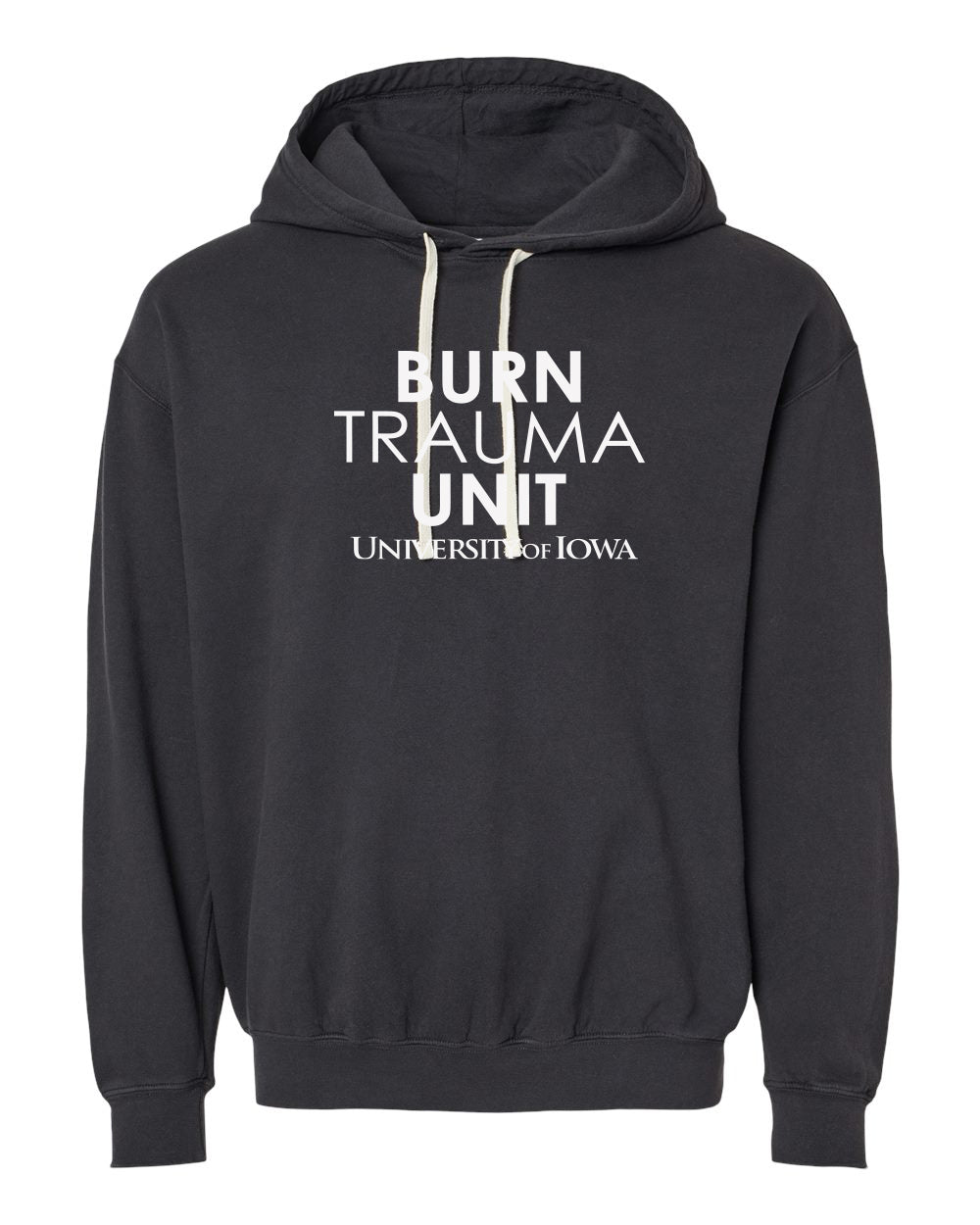 1467- U OF I BURN UNIT Comfort Colors - Garment-Dyed Lightweight Fleece Hooded Sweatshirt