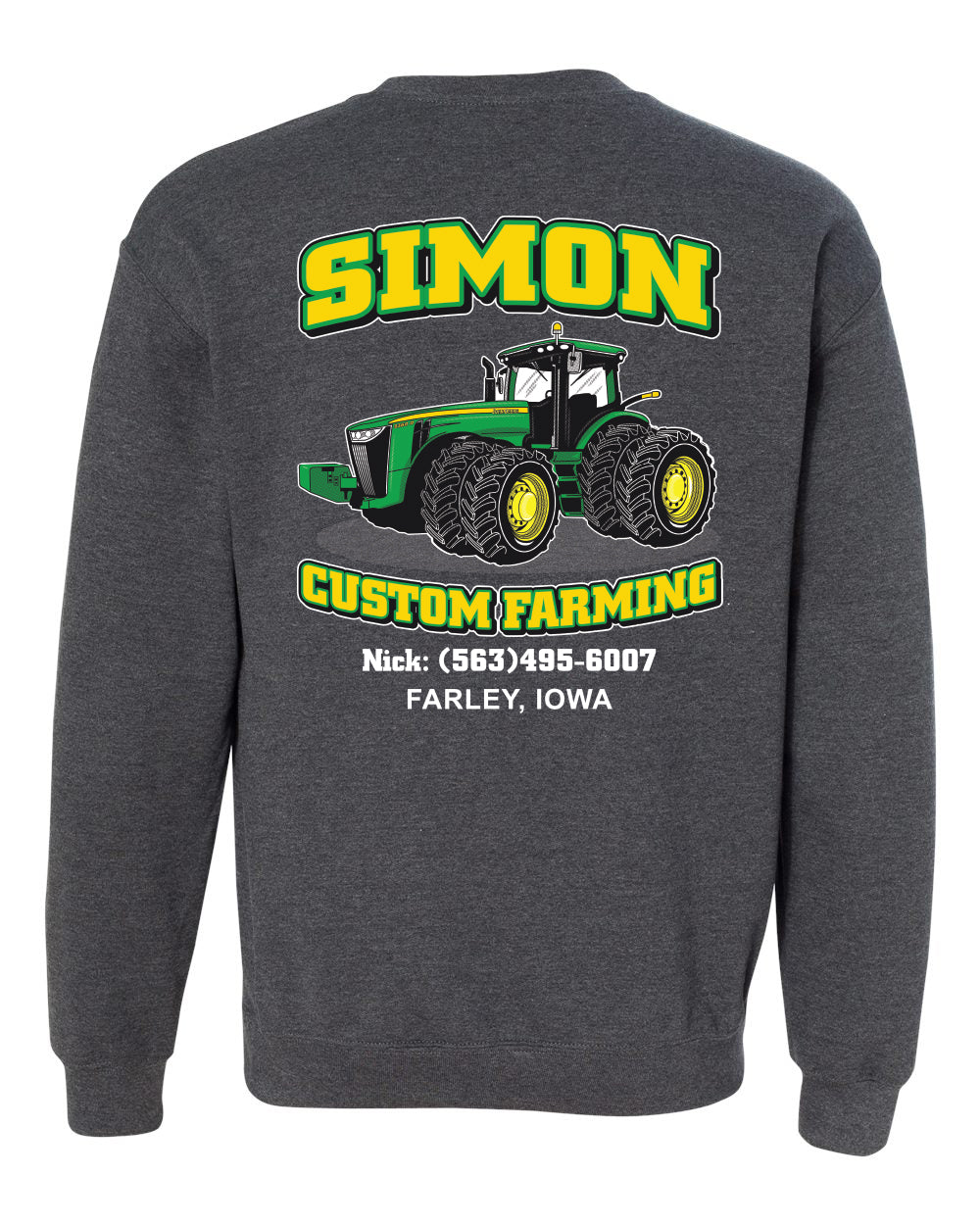 18000- SIMON CUSTOM FARMING Heavy Blend™ Crewneck Sweatshirt