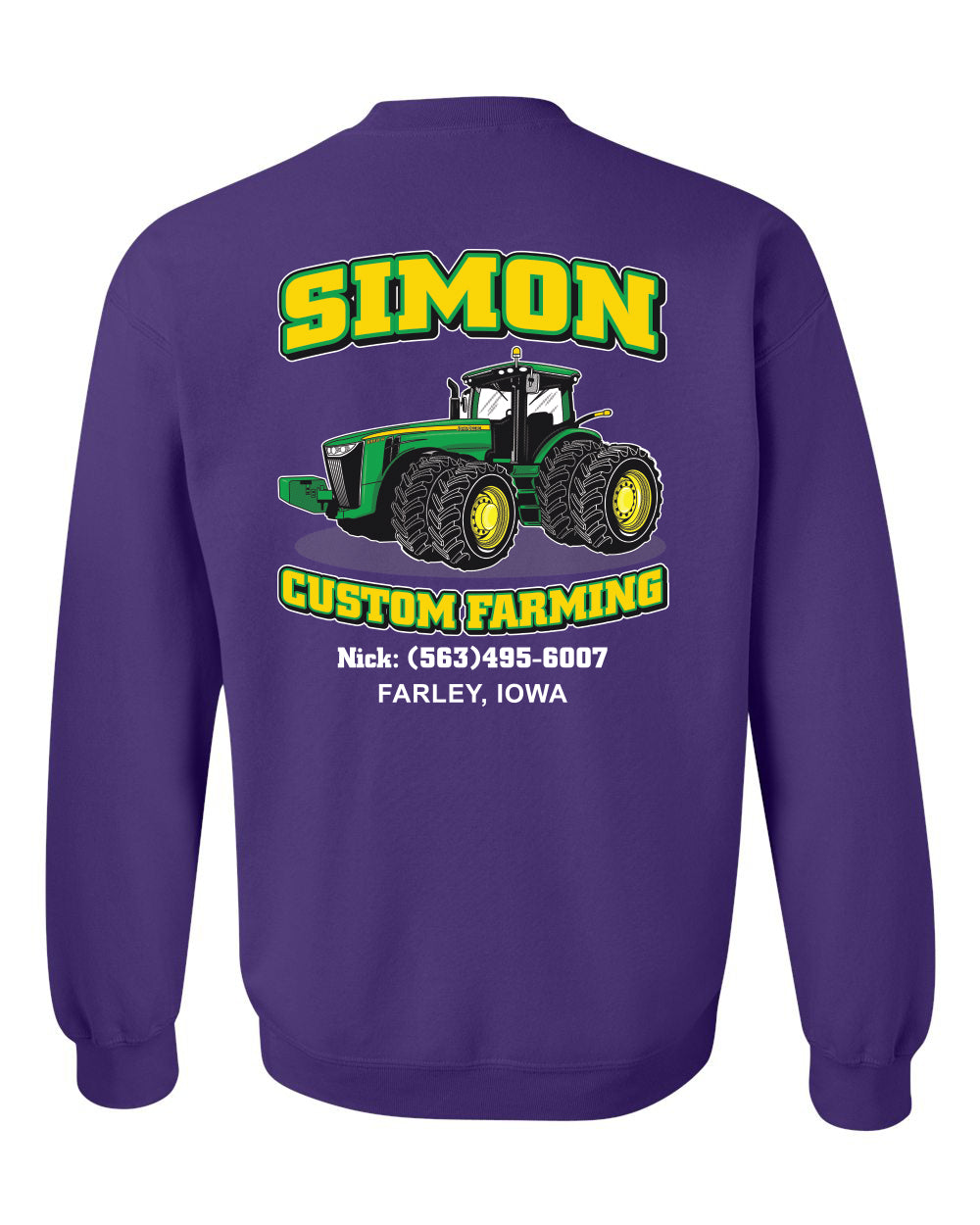 18000- SIMON CUSTOM FARMING Heavy Blend™ Crewneck Sweatshirt