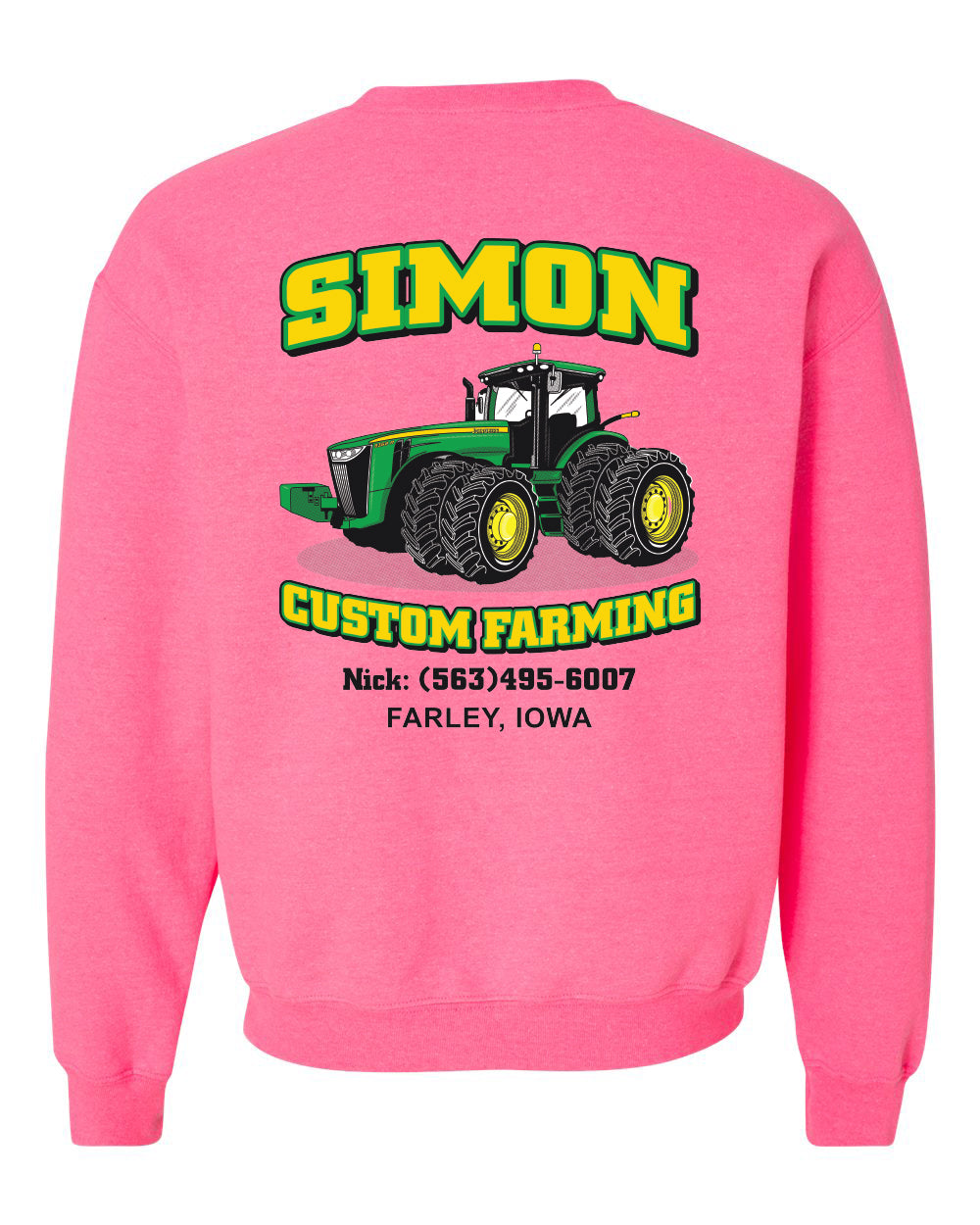 18000- SIMON CUSTOM FARMING Heavy Blend™ Crewneck Sweatshirt