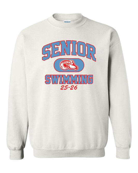 18000- DBQ SENIOR MEN'S SWIM Gildan - Heavy Blend™ Crewneck Sweatshirt