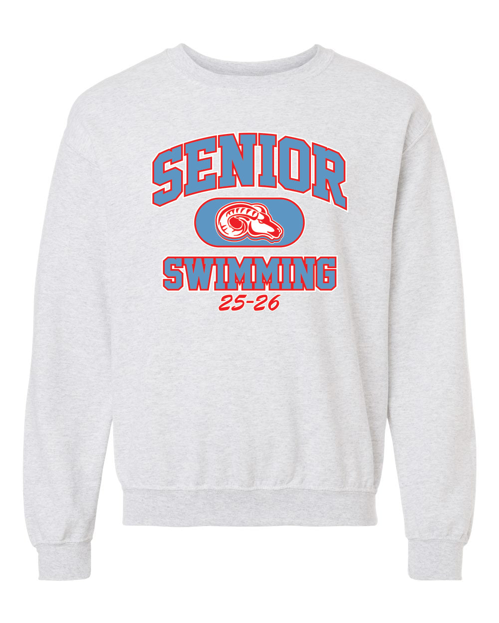 18000- DBQ SENIOR MEN'S SWIM Gildan - Heavy Blend™ Crewneck Sweatshirt
