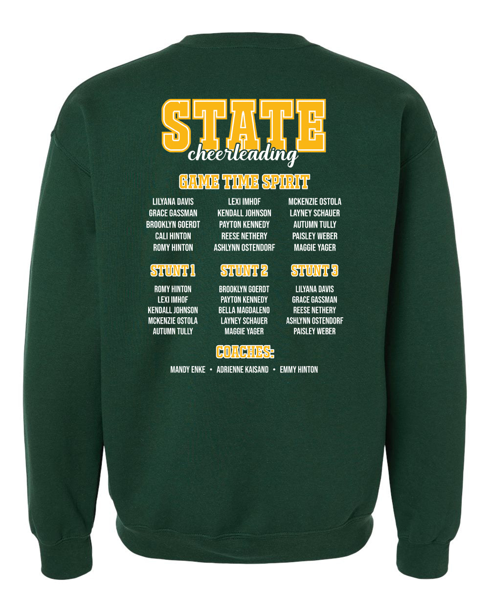 18000- HEMPSTEAD CHEER COMPETITION Crewneck Sweatshirt