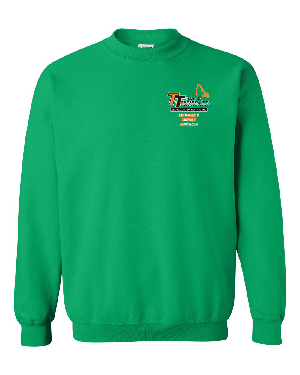 18000- T&T Iron & Metals Gildan - Heavy Blend™ Crewneck Sweatshirt