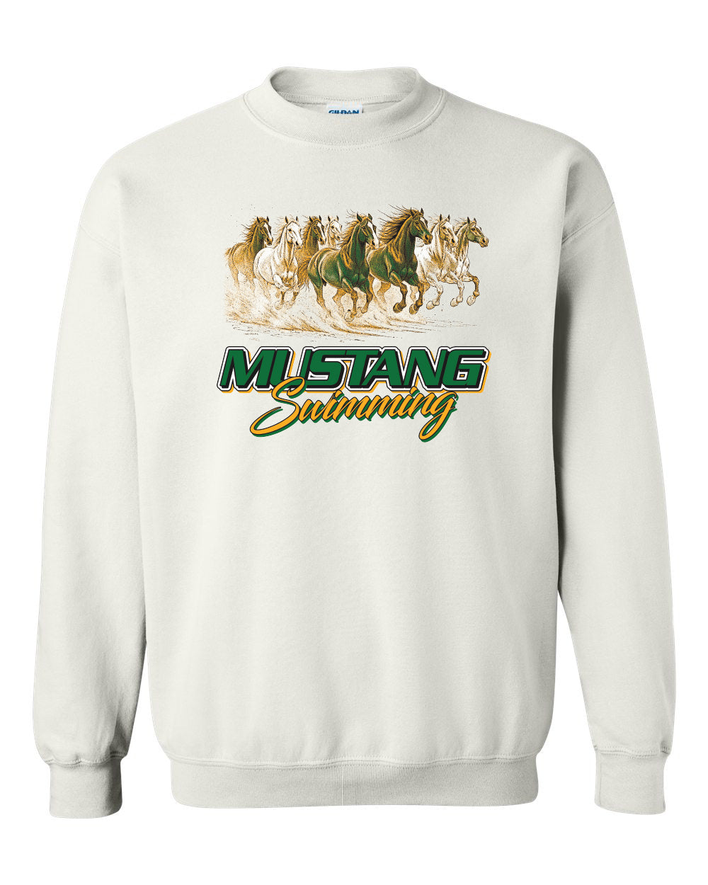 18000- HEMPSTEAD SWIMMING Heavy Blend™ Crewneck Sweatshirt