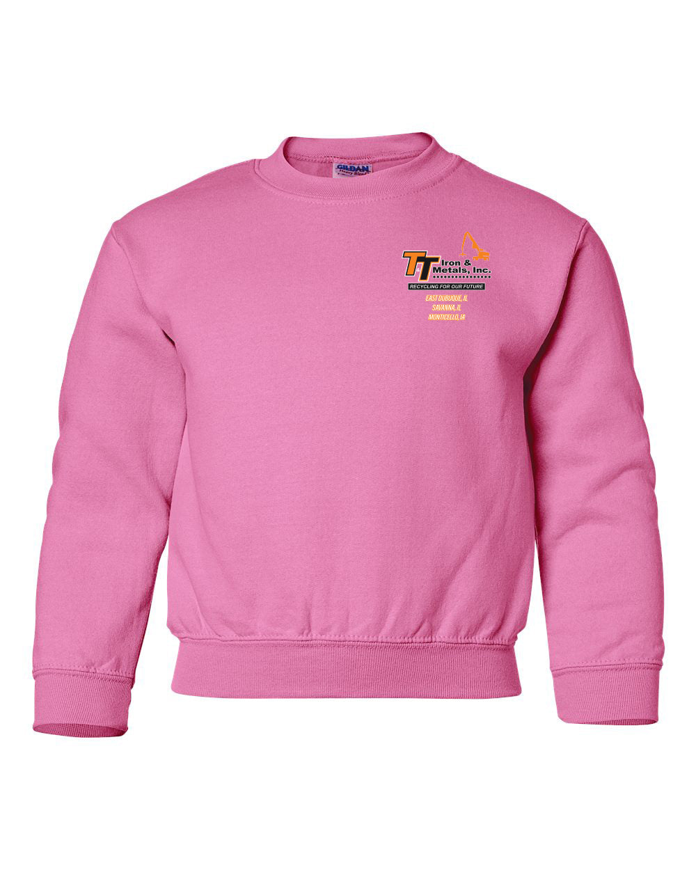 18000B - T&T Iron & Metals Gildan - Heavy Blend™ Youth Sweatshirt