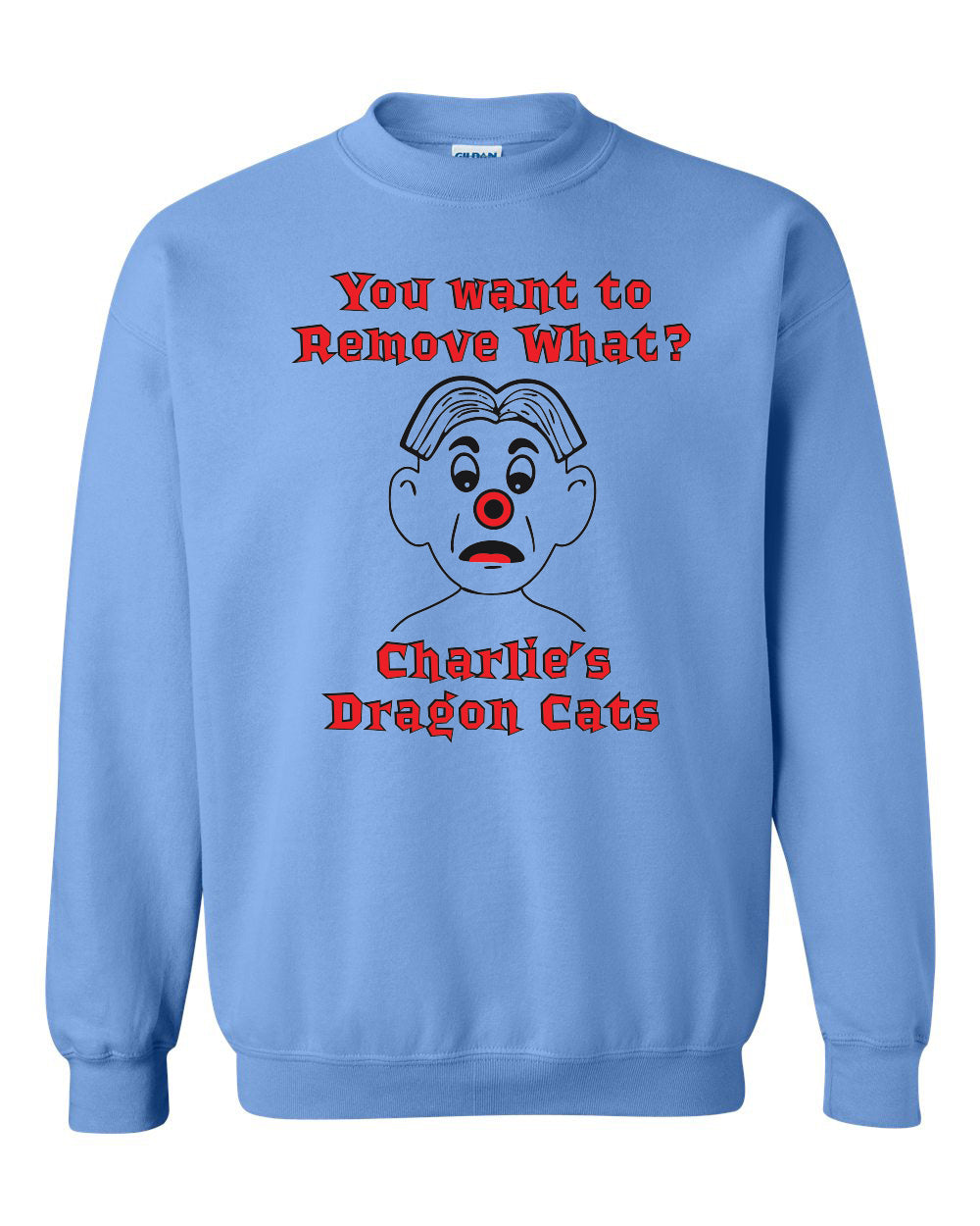 18000- CHARLIES DRAGON CATS Unisex Crewneck Sweatshirt