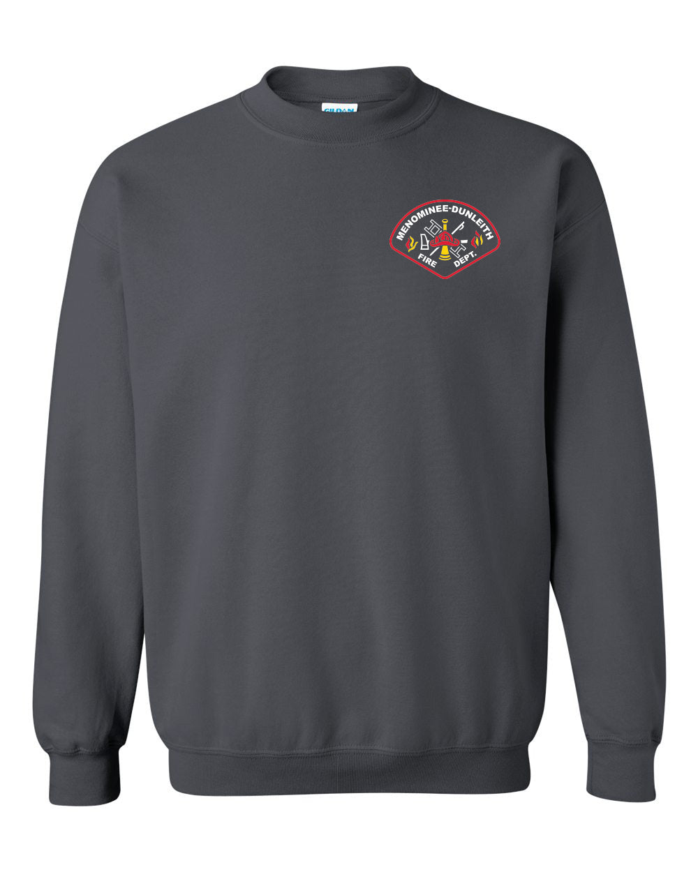 18000- MENOMINEE DUNLEITH FIRE DEPT Crewneck Sweatshirt