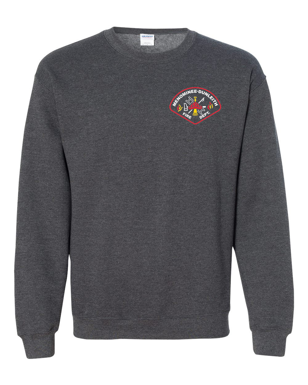 18000- MENOMINEE DUNLEITH FIRE DEPT Crewneck Sweatshirt