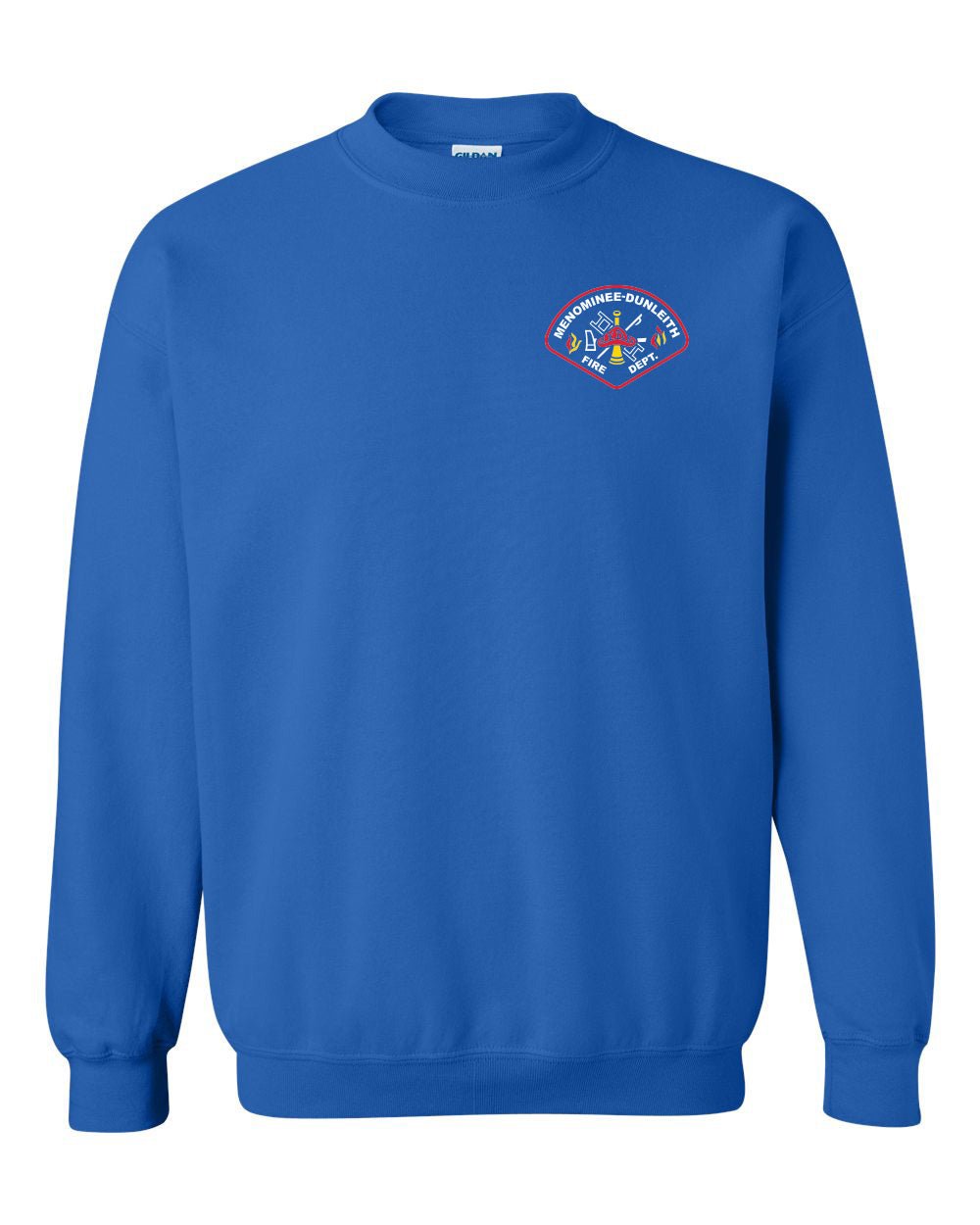 18000- MENOMINEE DUNLEITH FIRE DEPT Crewneck Sweatshirt