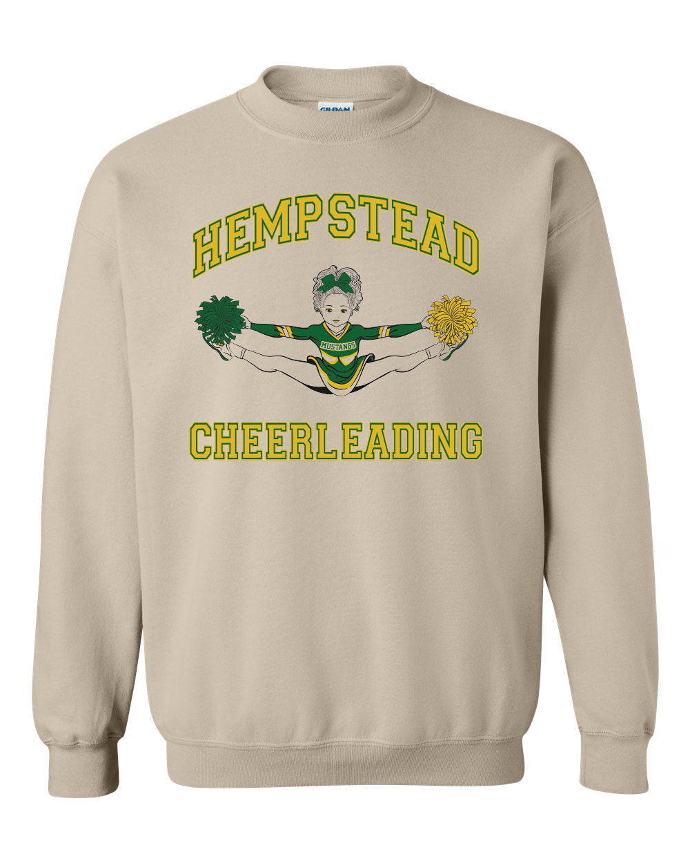 18000- HEMPSTEAD CHEER Heavy Blend™ Crewneck Sweatshirt