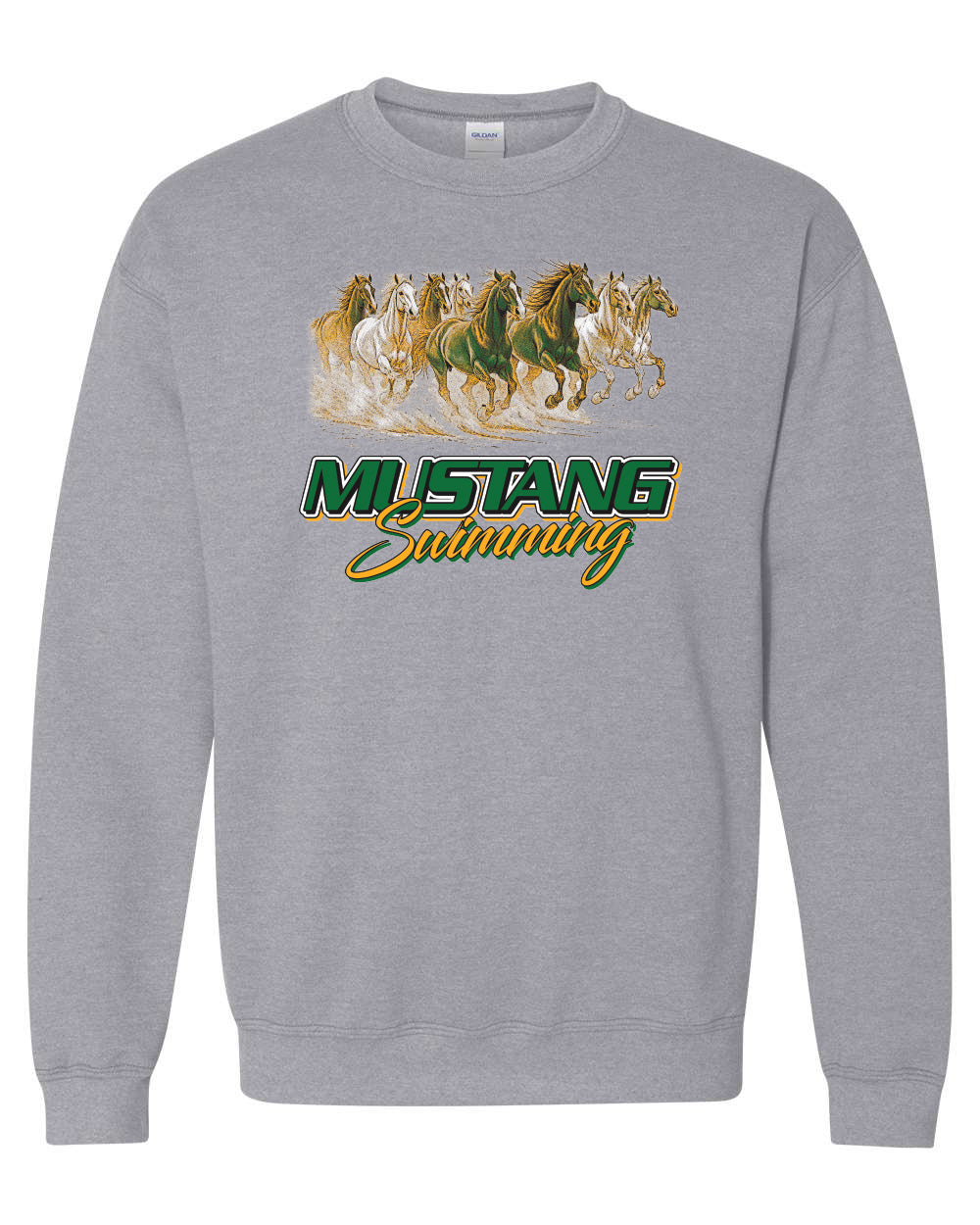 18000- HEMPSTEAD SWIMMING Heavy Blend™ Crewneck Sweatshirt