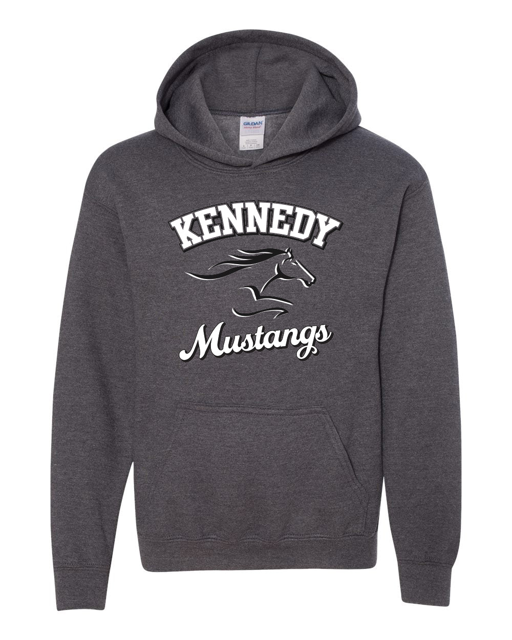 18500B- KENNEDY Gildan - Heavy Blend™ Youth Hooded Sweatshirt