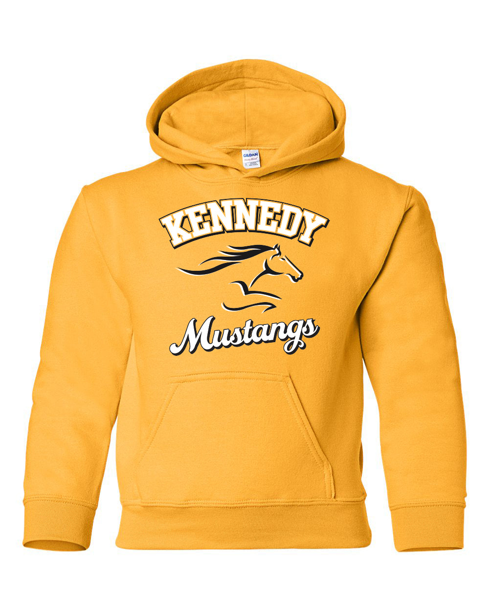 18500B- KENNEDY Gildan - Heavy Blend™ Youth Hooded Sweatshirt