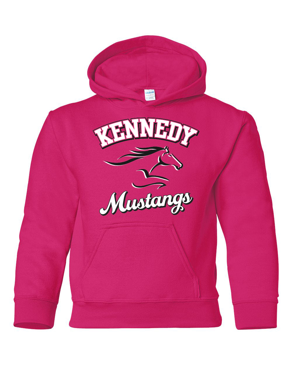 18500B- KENNEDY Gildan - Heavy Blend™ Youth Hooded Sweatshirt