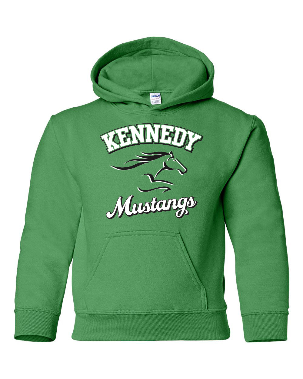 18500B- KENNEDY Gildan - Heavy Blend™ Youth Hooded Sweatshirt
