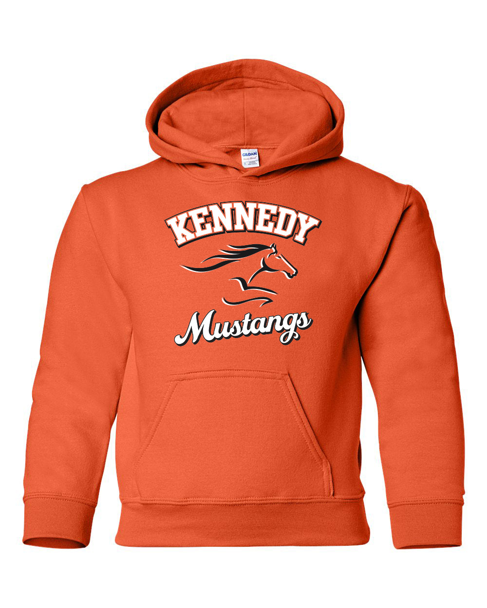 18500B- KENNEDY Gildan - Heavy Blend™ Youth Hooded Sweatshirt