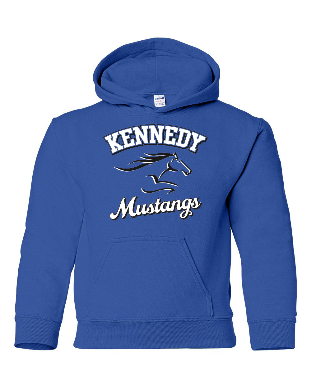 18500B- KENNEDY Gildan - Heavy Blend™ Youth Hooded Sweatshirt