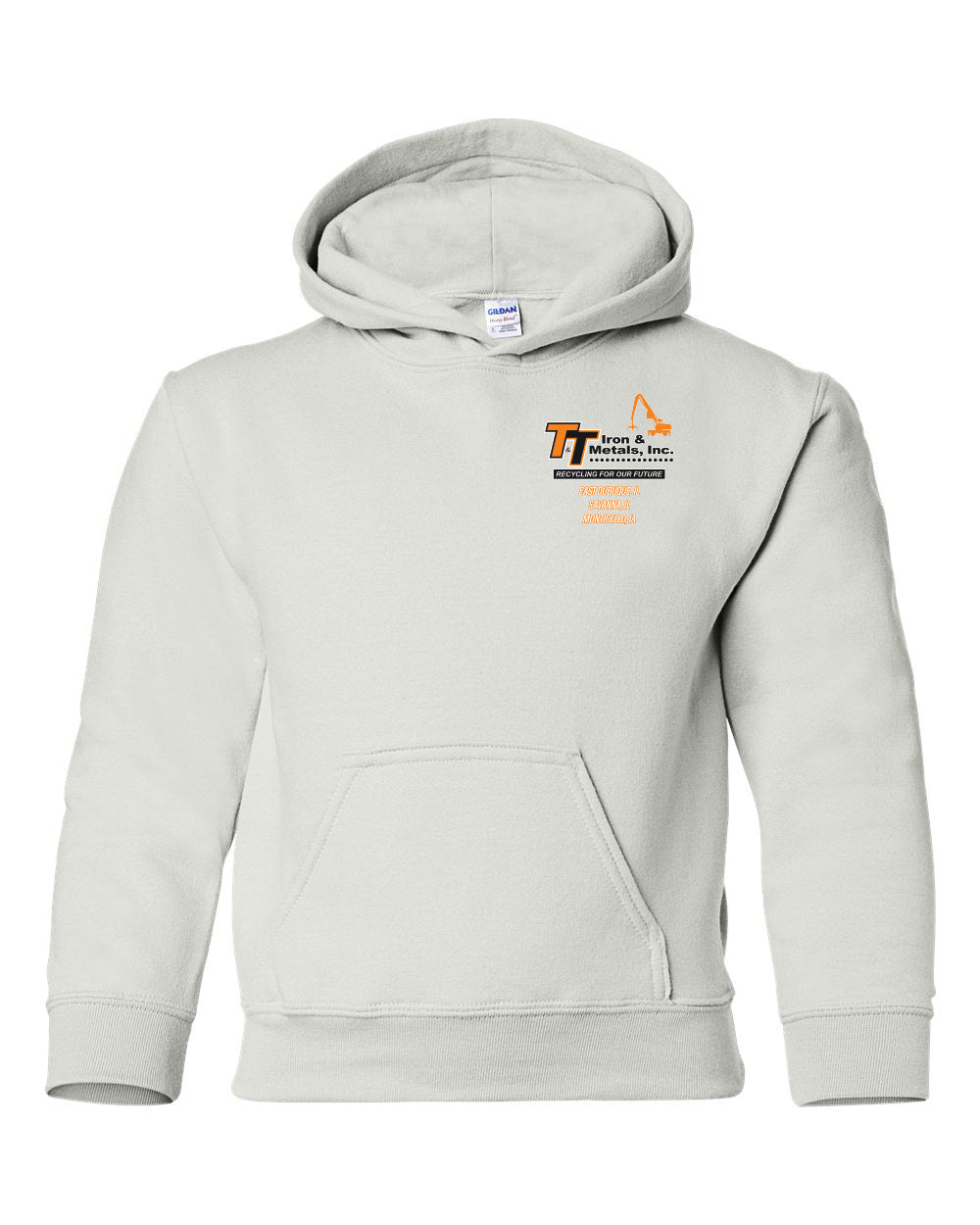 18500B - T&T Gildan - Heavy Blend™ Youth Hooded Sweatshirt