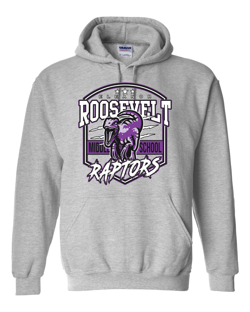 18500- ROOSEVELT RAPTOR Gildan - Heavy Blend™ Hooded Sweatshirt