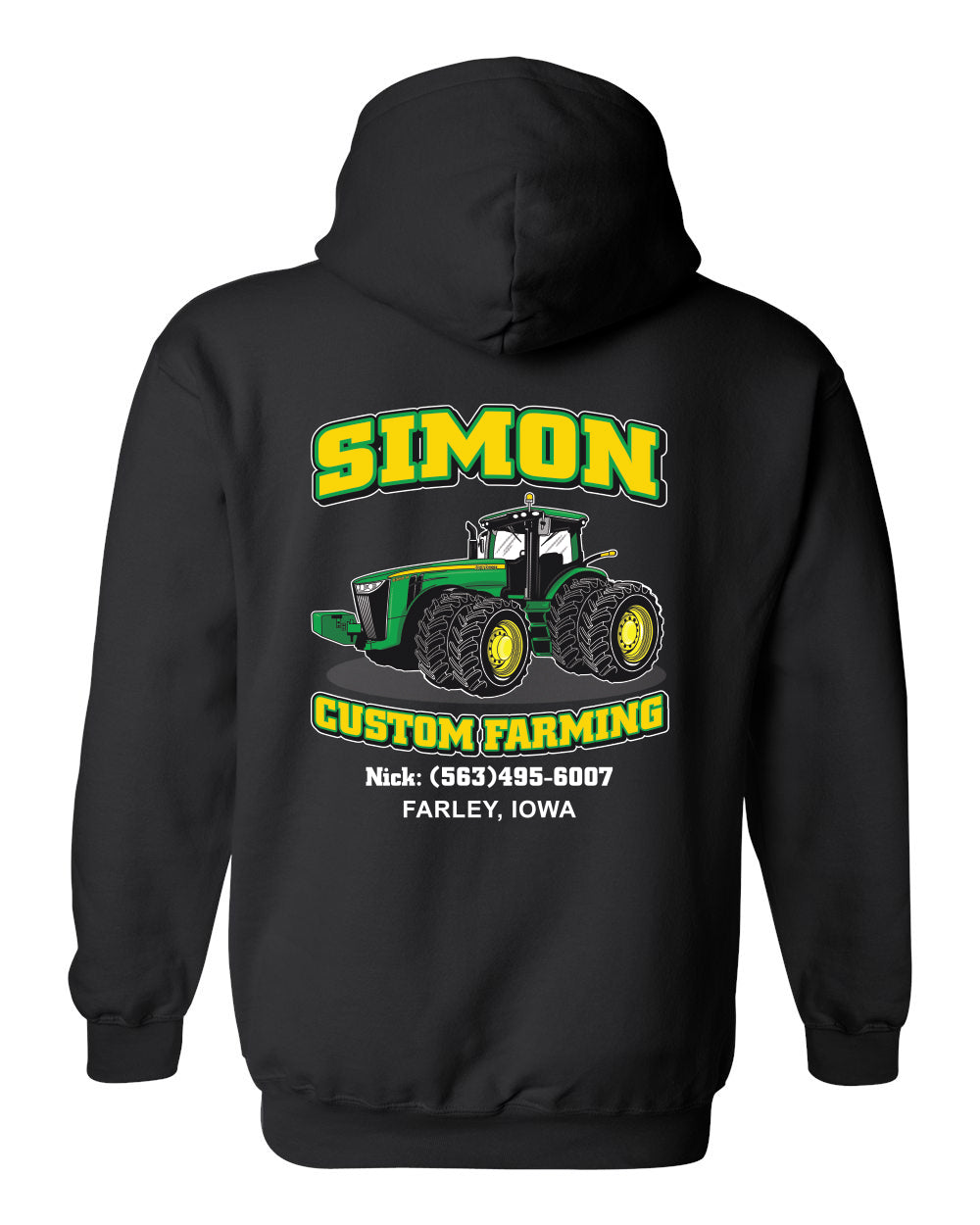 18500- SIMON CUSTOM FARMING Heavy Blend™ Hooded Sweatshirt