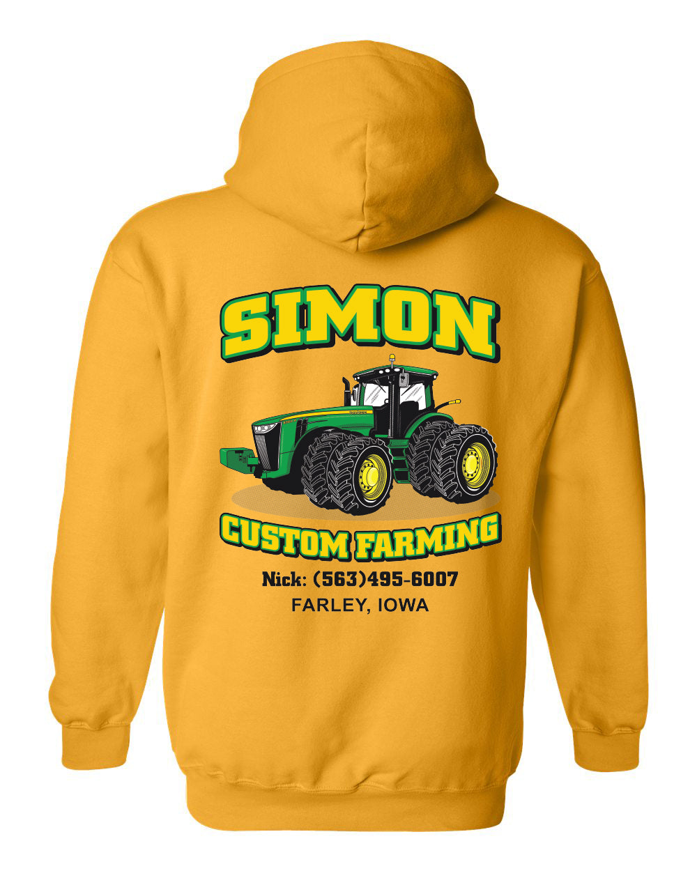 18500- SIMON CUSTOM FARMING Heavy Blend™ Hooded Sweatshirt