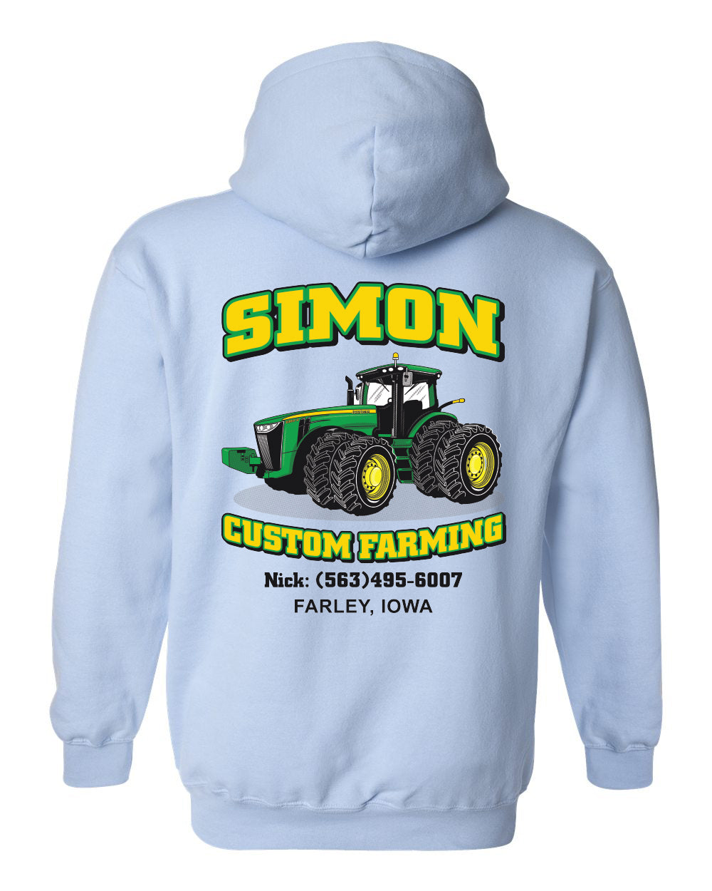 18500- SIMON CUSTOM FARMING Heavy Blend™ Hooded Sweatshirt