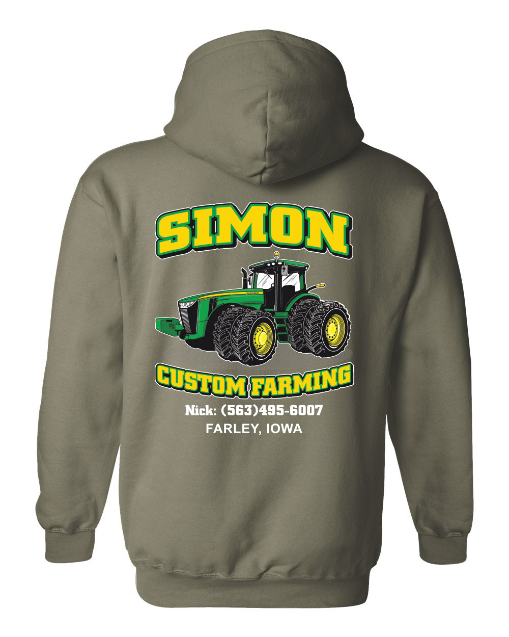18500- SIMON CUSTOM FARMING Heavy Blend™ Hooded Sweatshirt