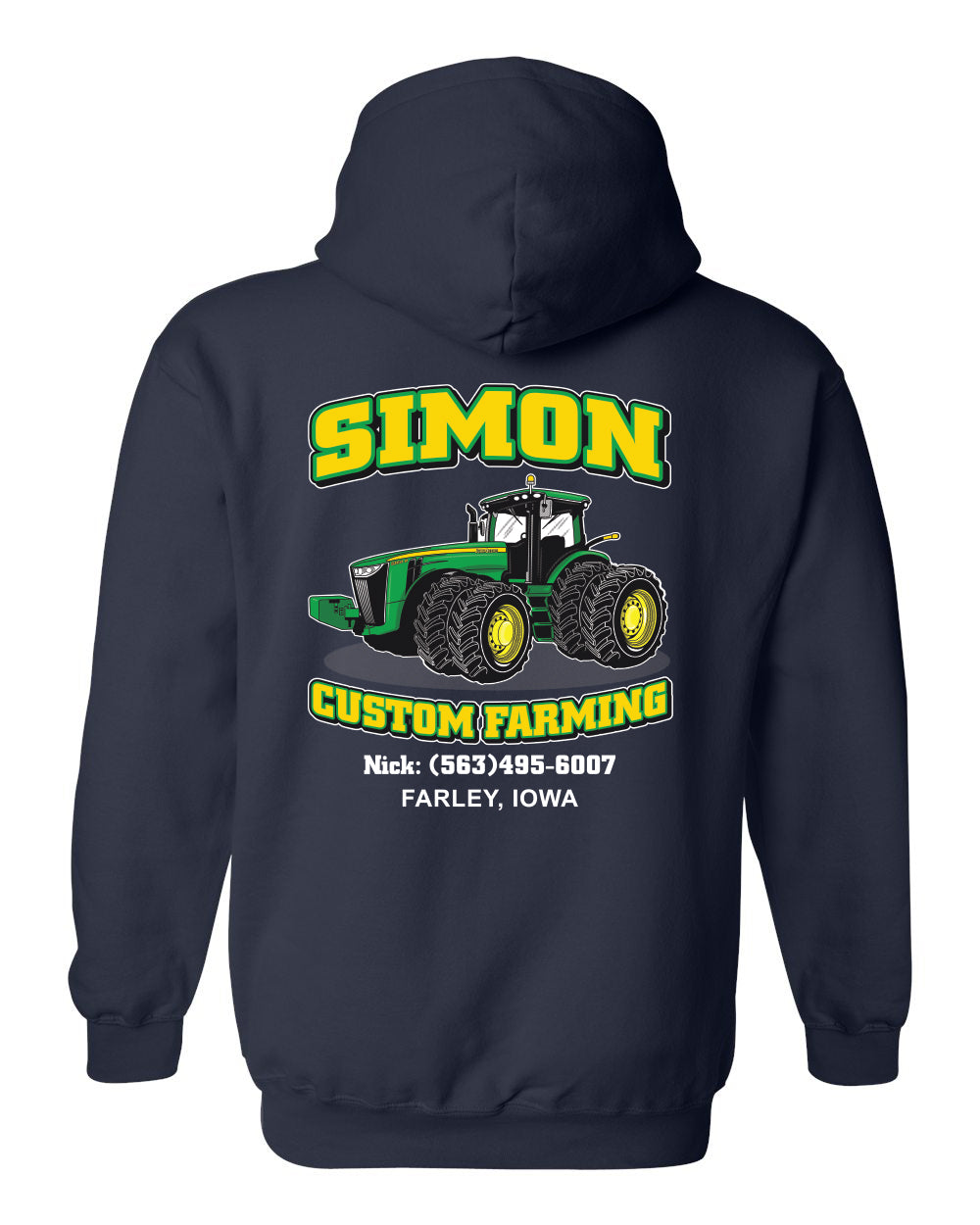18500- SIMON CUSTOM FARMING Heavy Blend™ Hooded Sweatshirt