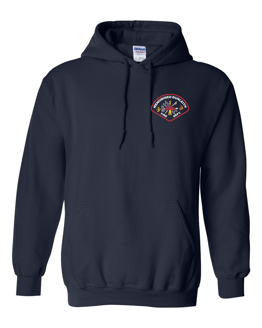 18500- MENOMINEE DUNLEITH FIRE DEPT Hooded Sweatshirt