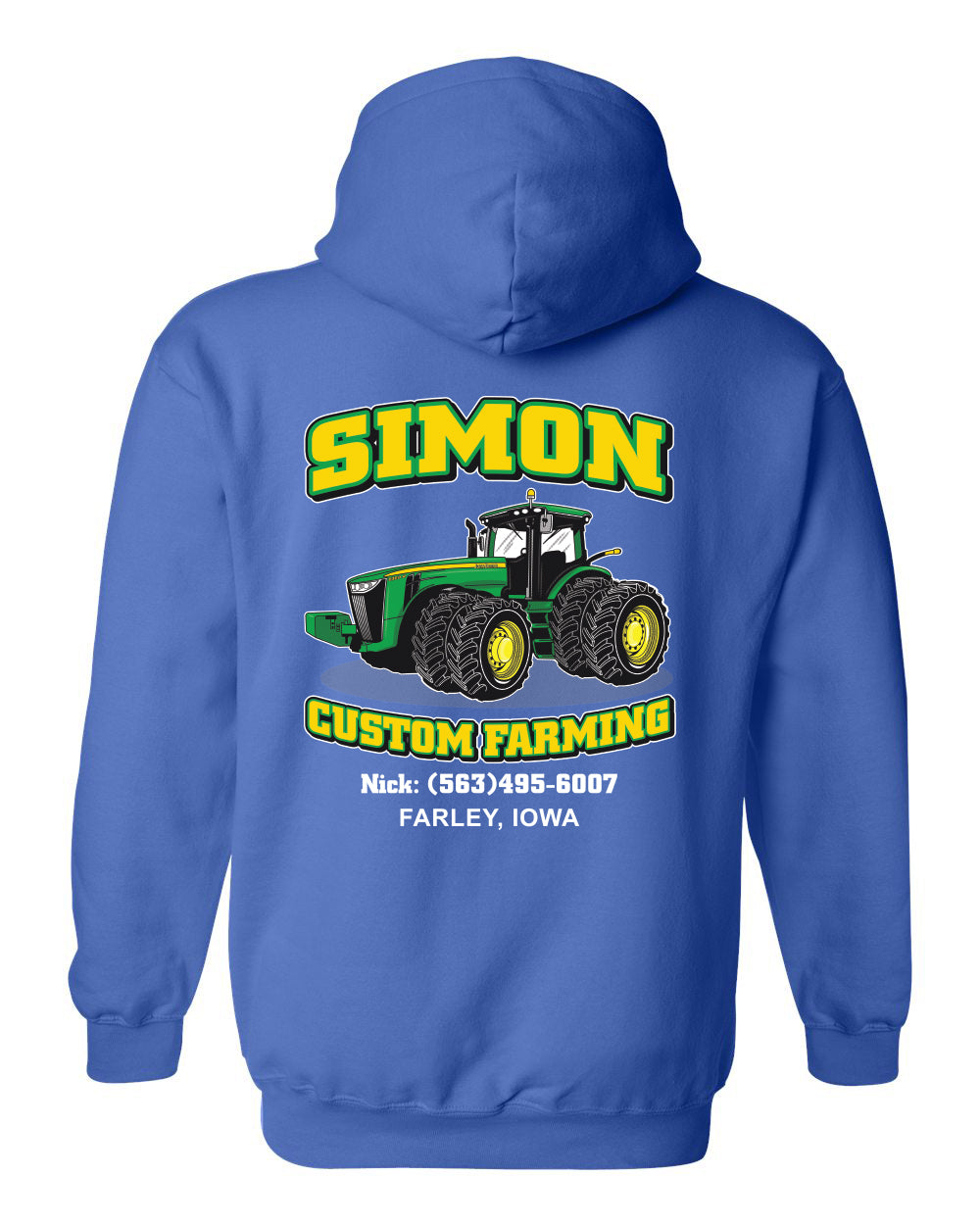 18500- SIMON CUSTOM FARMING Heavy Blend™ Hooded Sweatshirt