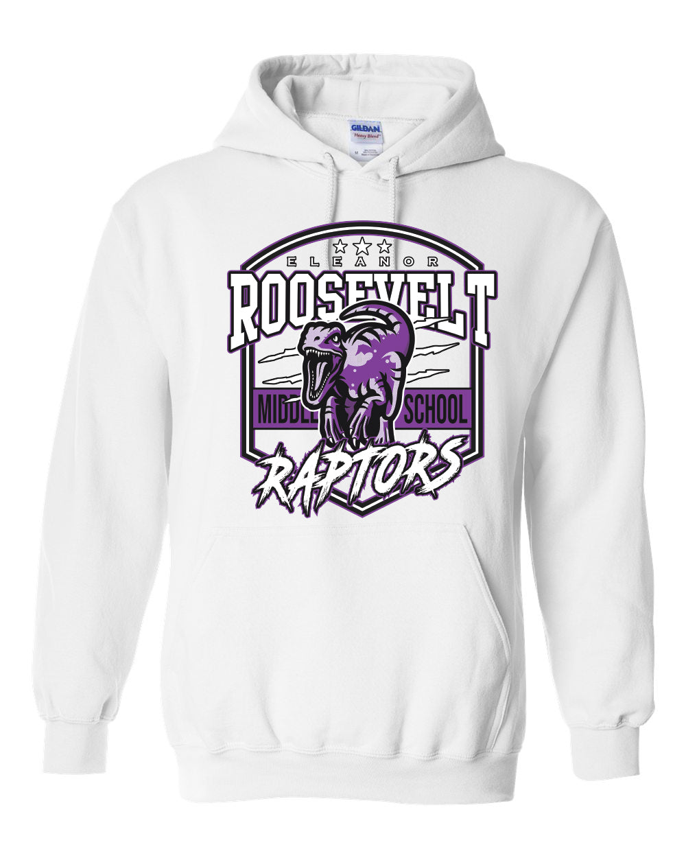 18500- ROOSEVELT RAPTOR Gildan - Heavy Blend™ Hooded Sweatshirt