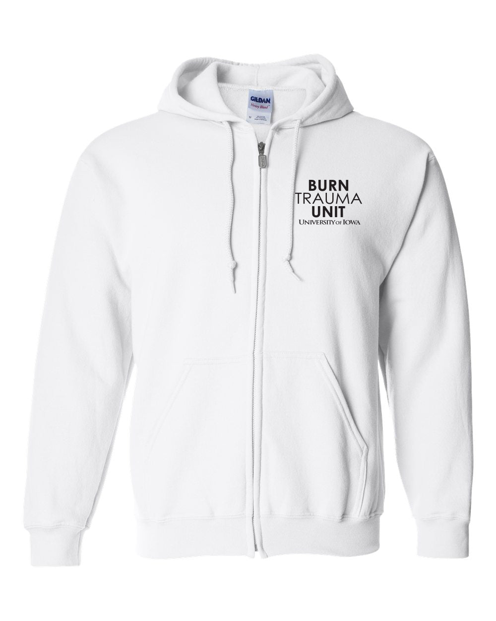 18600- U of I BURN UNIT FULL-ZIP HOODED