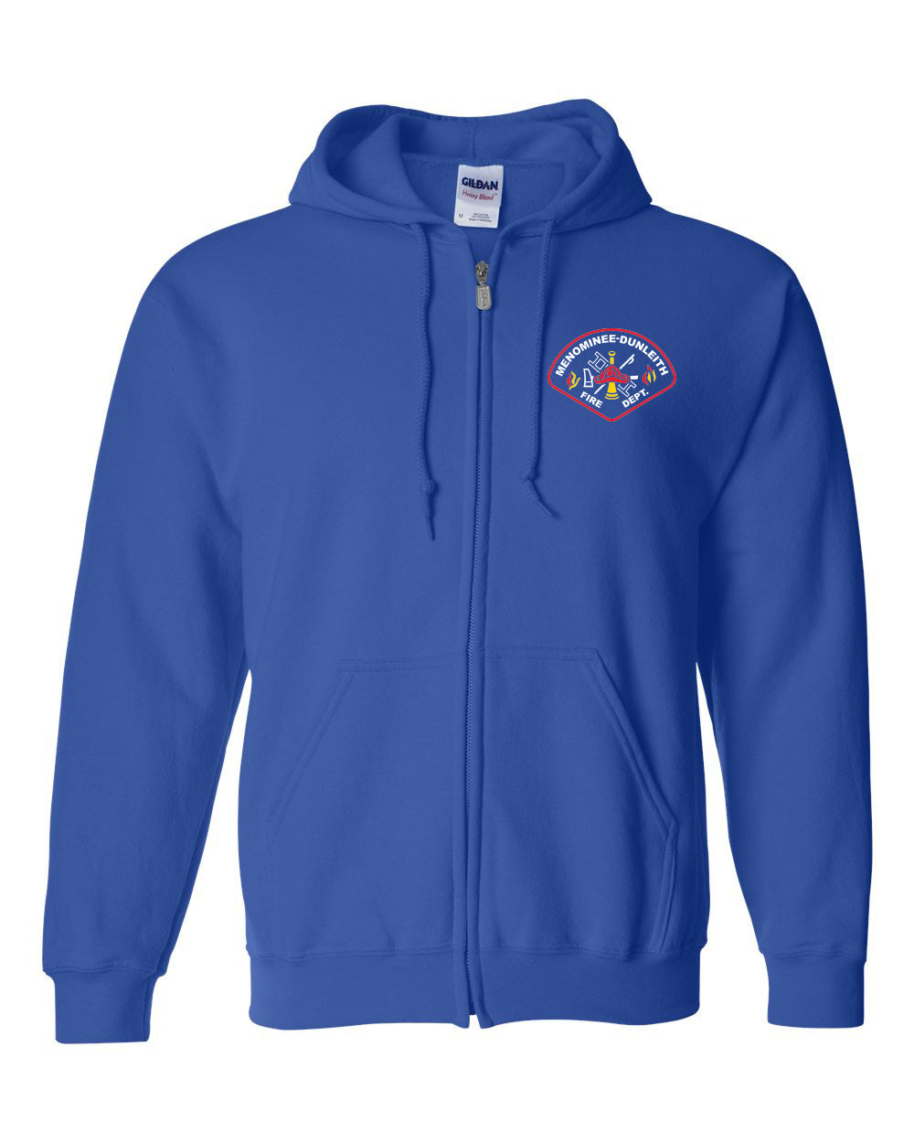 18600- MENOMINEE DUNLEITH FIRE DEPT Full-Zip Hooded Sweatshirt