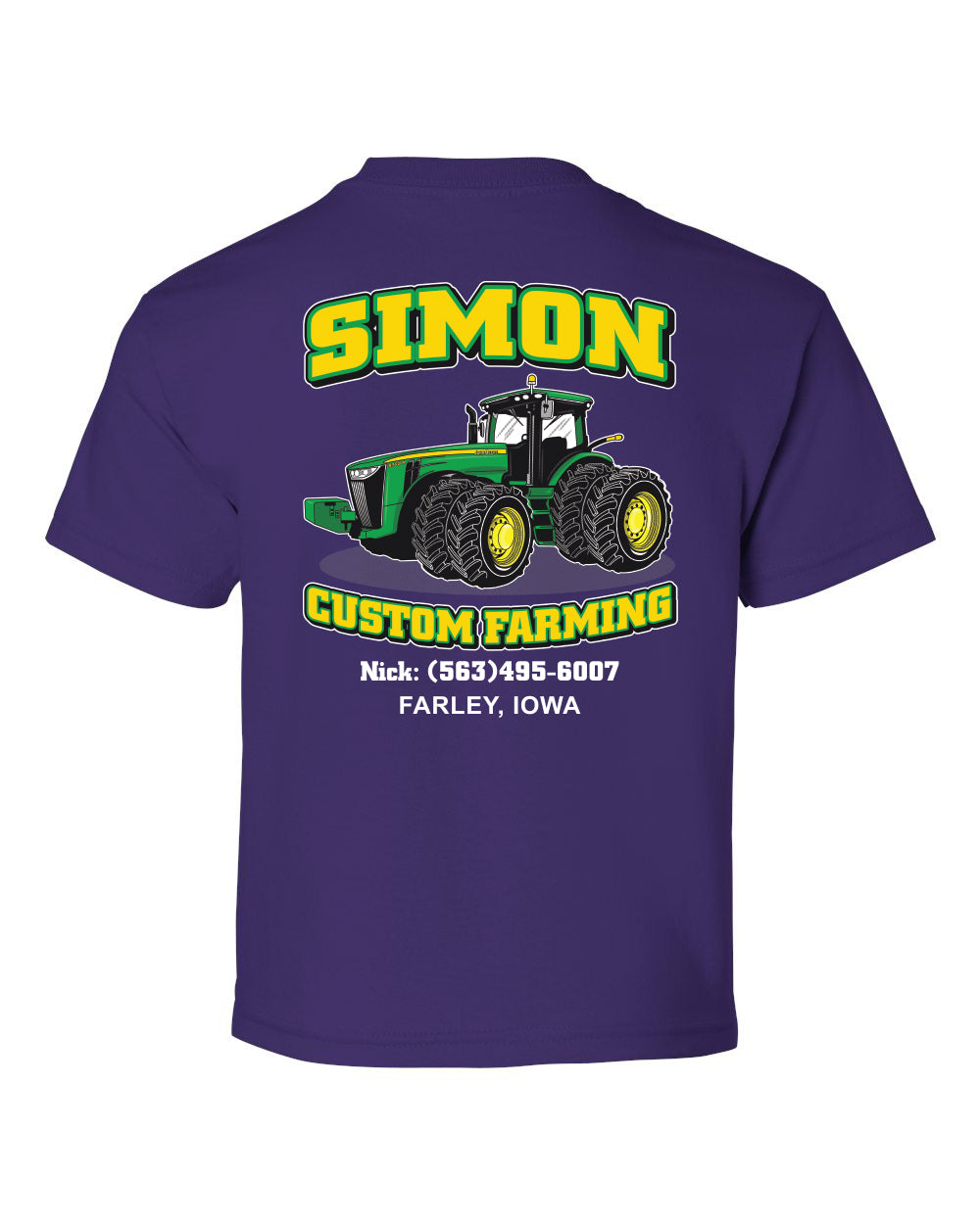 2000B- SIMON CUSTOM FARMING Ultra Cotton® Youth T-Shirt