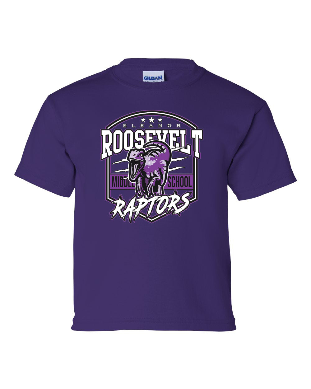 2000B- ROOSEVELT RAPTOR Gildan - Ultra Cotton® Youth T-Shirt