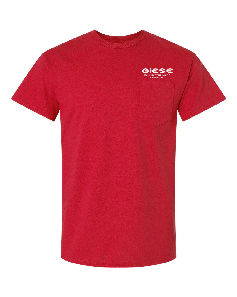 2300- GIESE MFG Ultra Cotton® Pocket T-Shirt