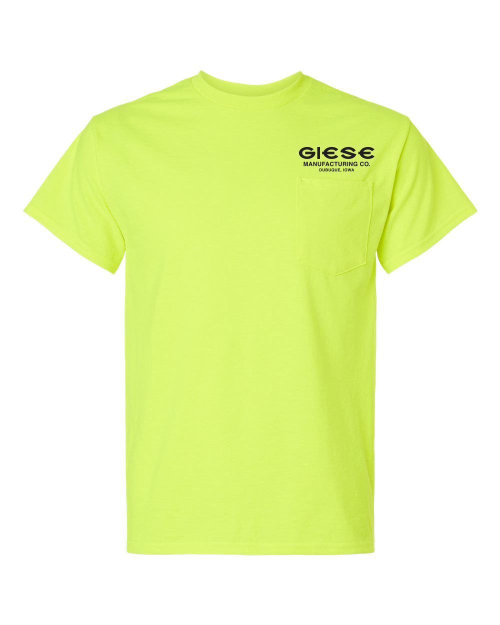 2300- GIESE MFG Ultra Cotton® Pocket T-Shirt