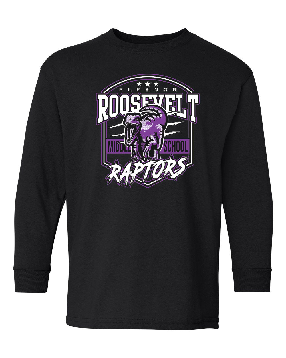5400B- ROOSEVELT RAPTOR Gildan - Heavy Cotton™ Youth Long Sleeve T-Shirt