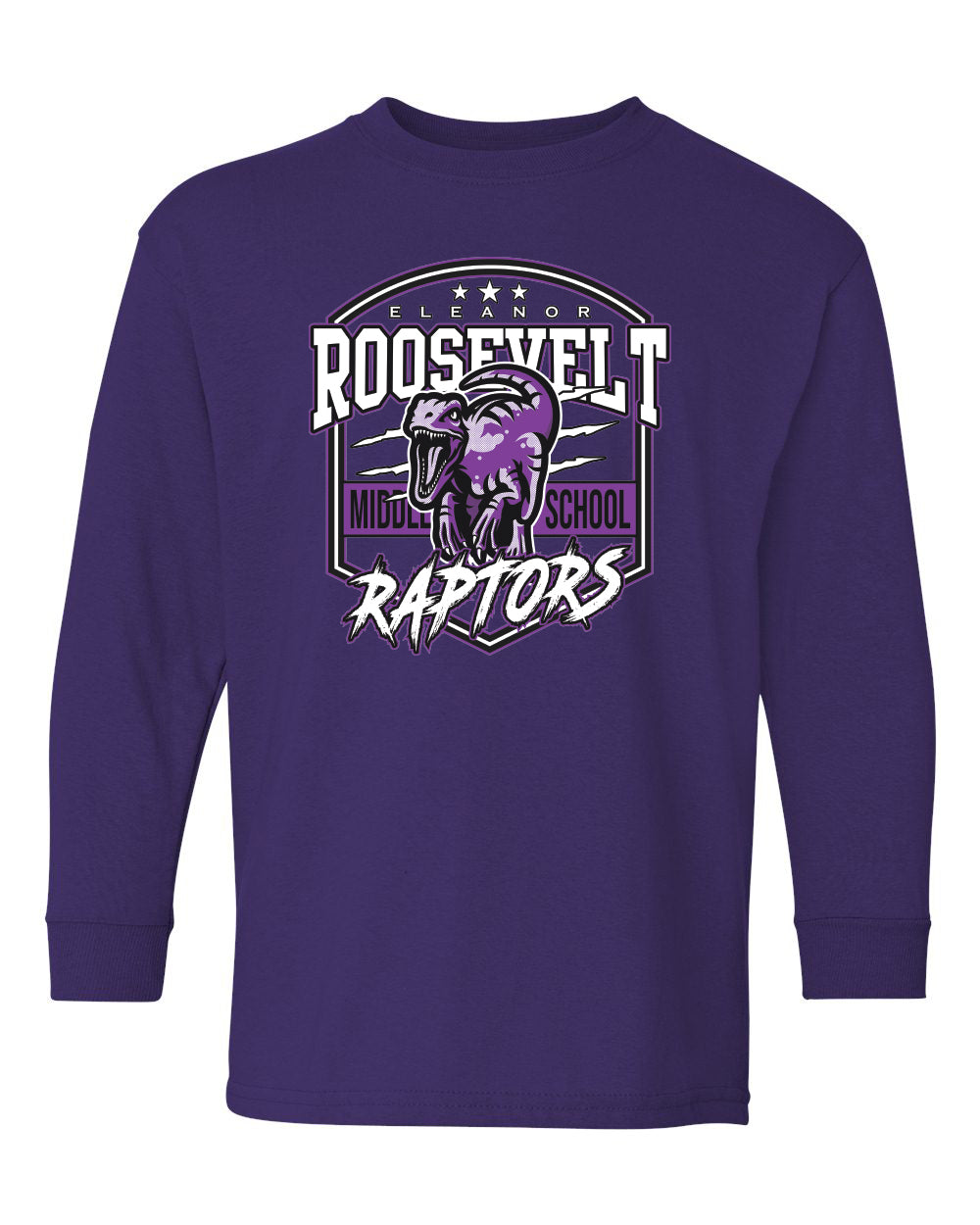 5400B- ROOSEVELT RAPTOR Gildan - Heavy Cotton™ Youth Long Sleeve T-Shirt