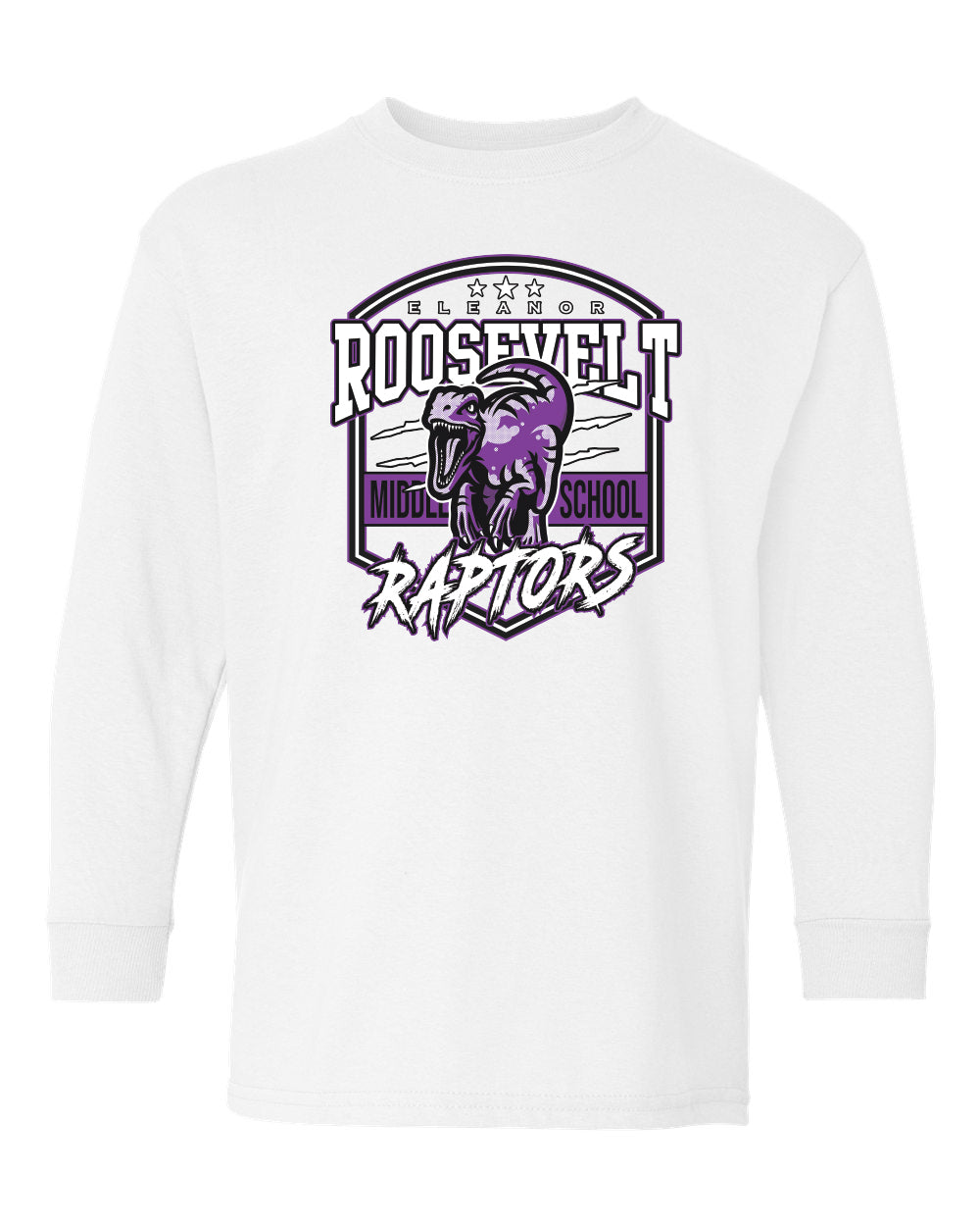 5400B- ROOSEVELT RAPTOR Gildan - Heavy Cotton™ Youth Long Sleeve T-Shirt