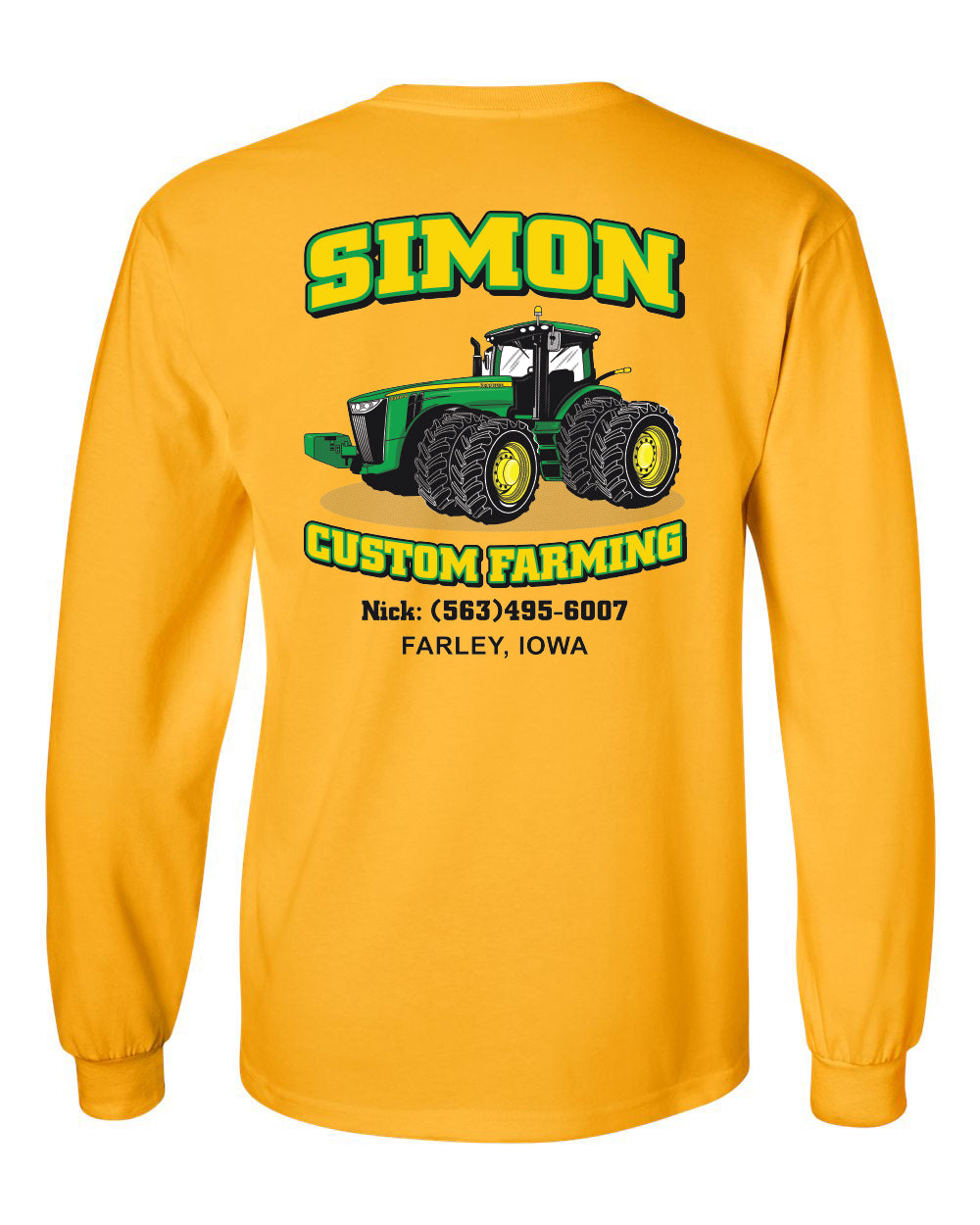 2400- SIMON CUSTOM FARMING Ultra Cotton® Long Sleeve T-Shirt