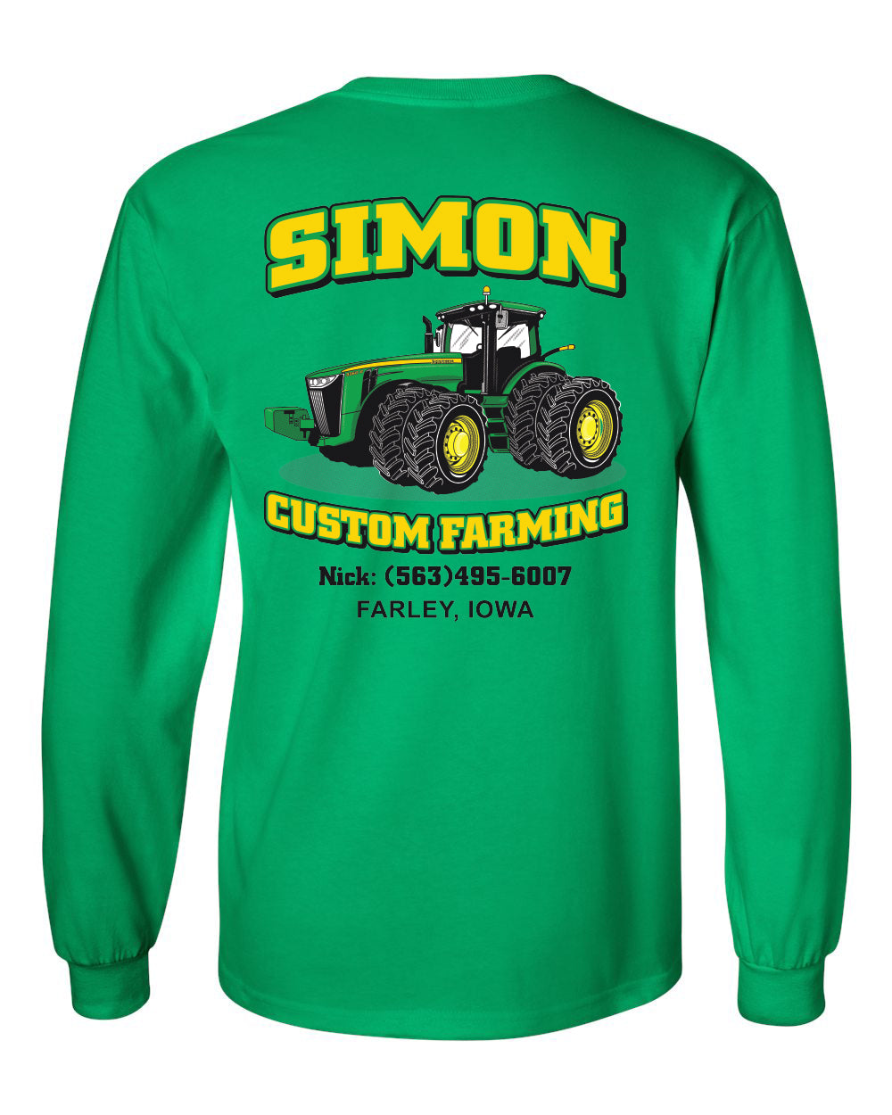 2400- SIMON CUSTOM FARMING Ultra Cotton® Long Sleeve T-Shirt