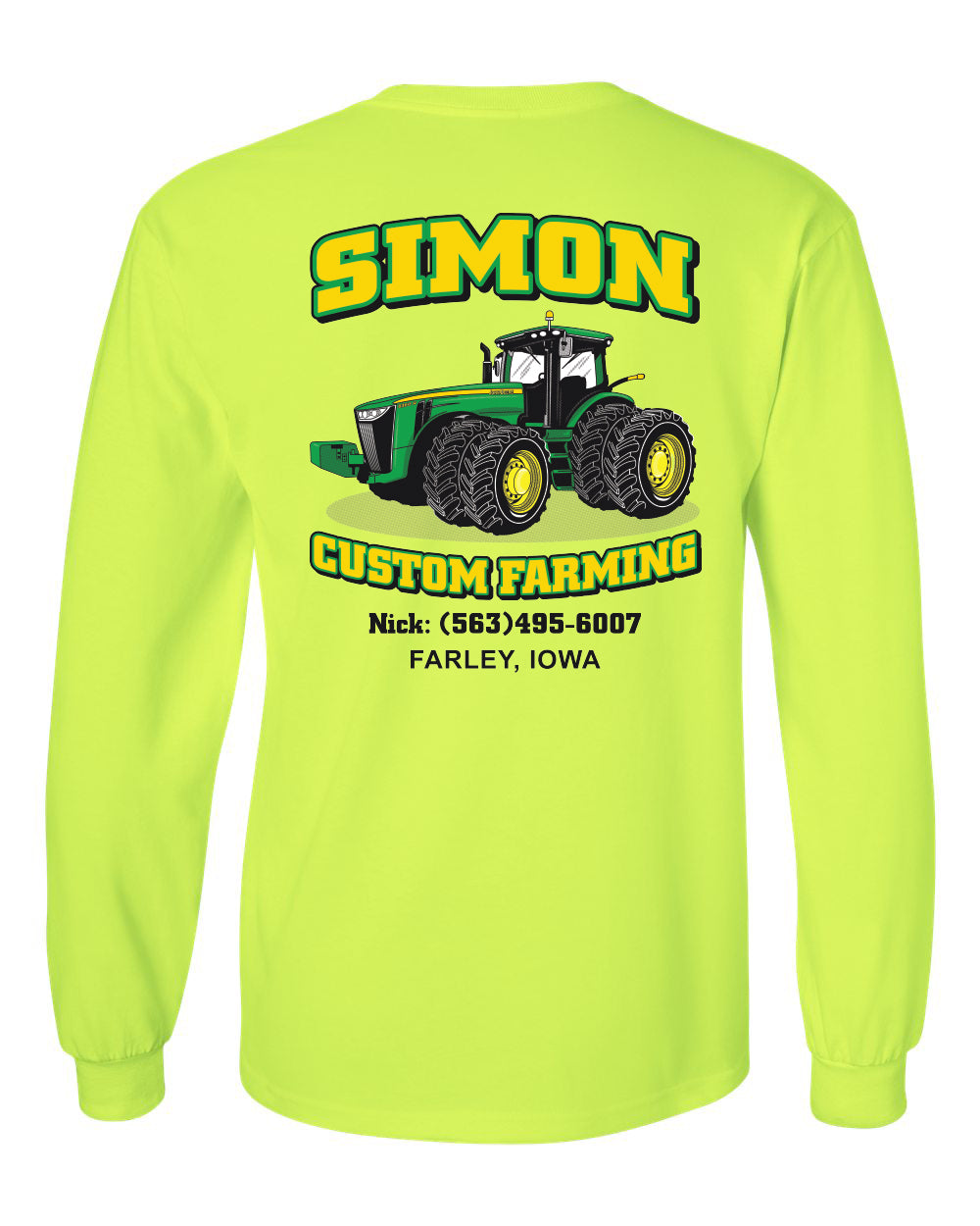 2400- SIMON CUSTOM FARMING Ultra Cotton® Long Sleeve T-Shirt